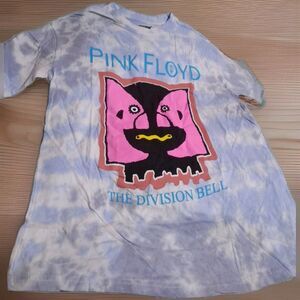 Pink Floyd The Division Bell Pink Logo Tie Dye T-Shirt Small New Never Worn 2021
